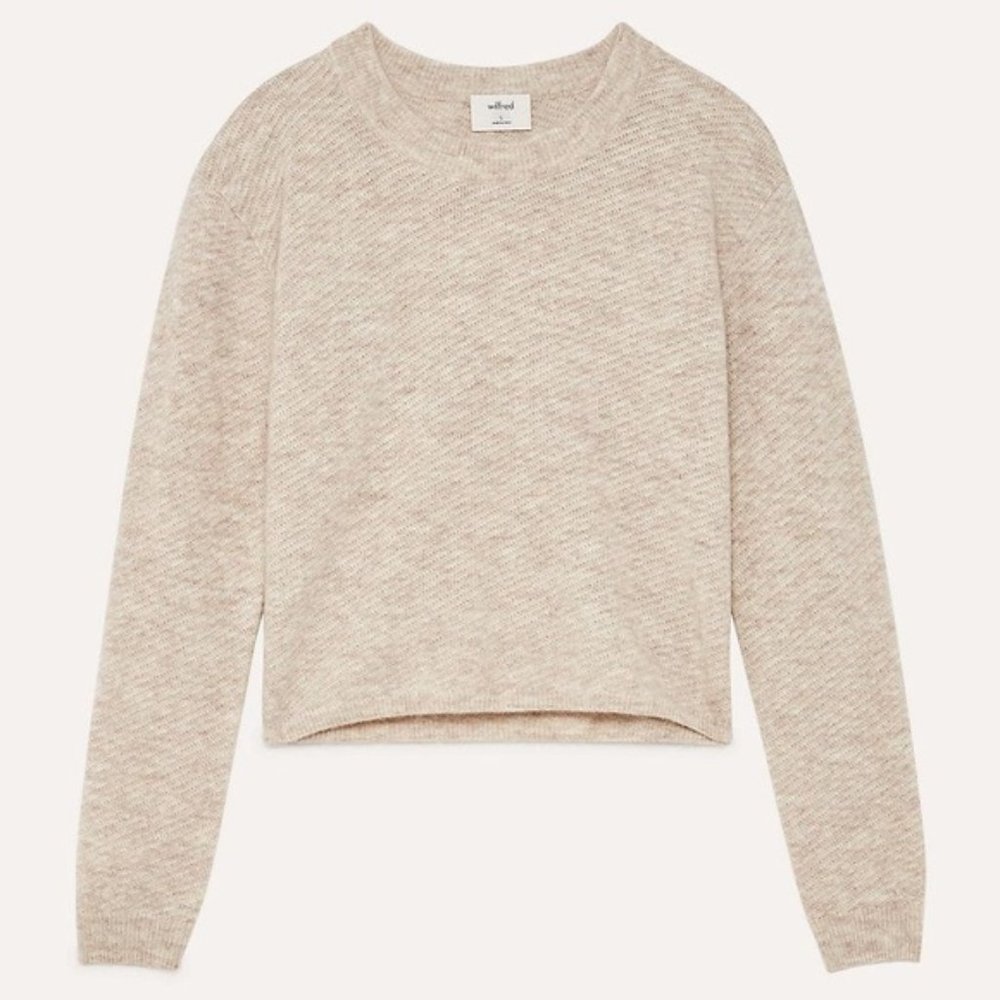 Wilfred Crew Neck Alpaca Sweater